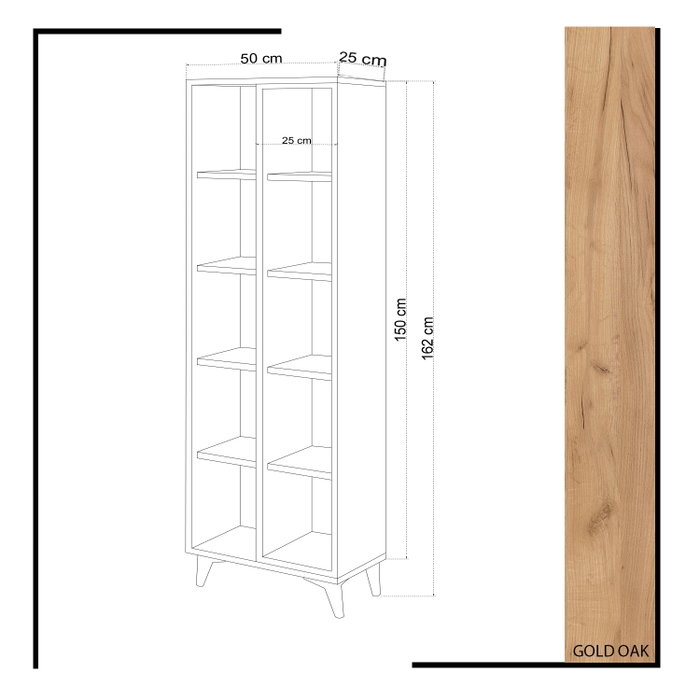 Hanah Home Enzamu Estantería Blanca Hanah Home Enzamu Estantería Blanca